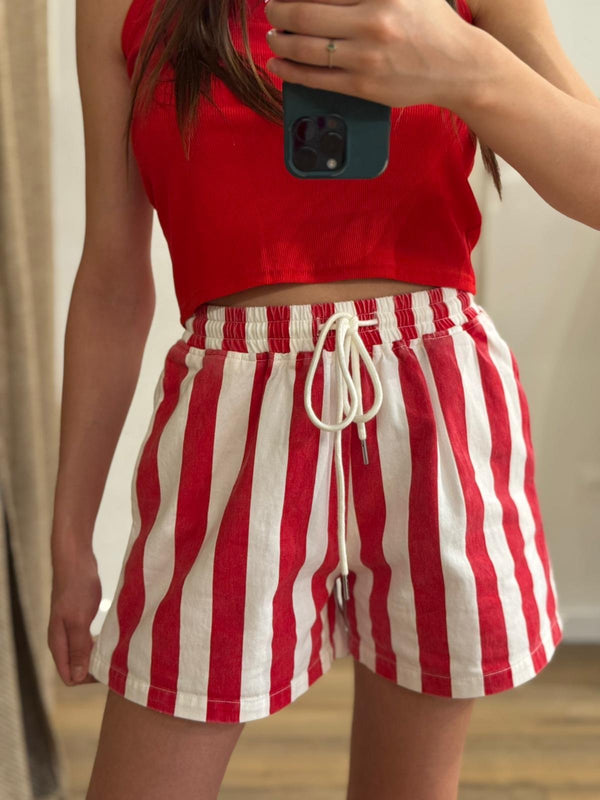 Short Bali rouge - Léone