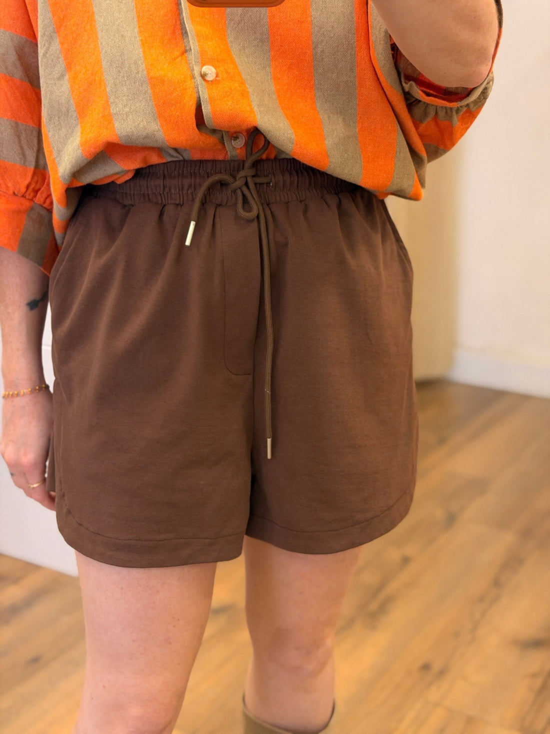 Short Raphael marron - Léone