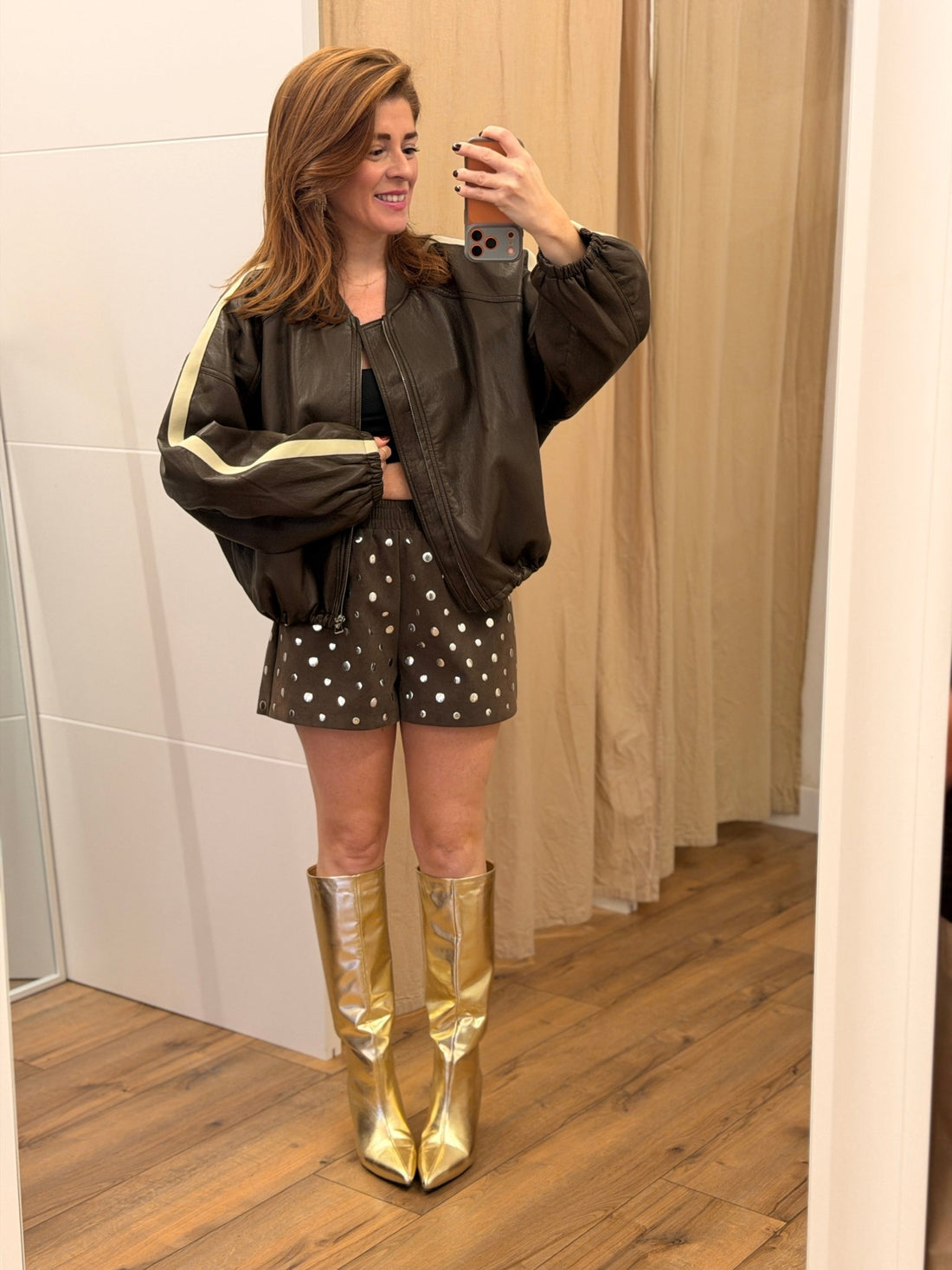 Short Rosalie kaki - Léone