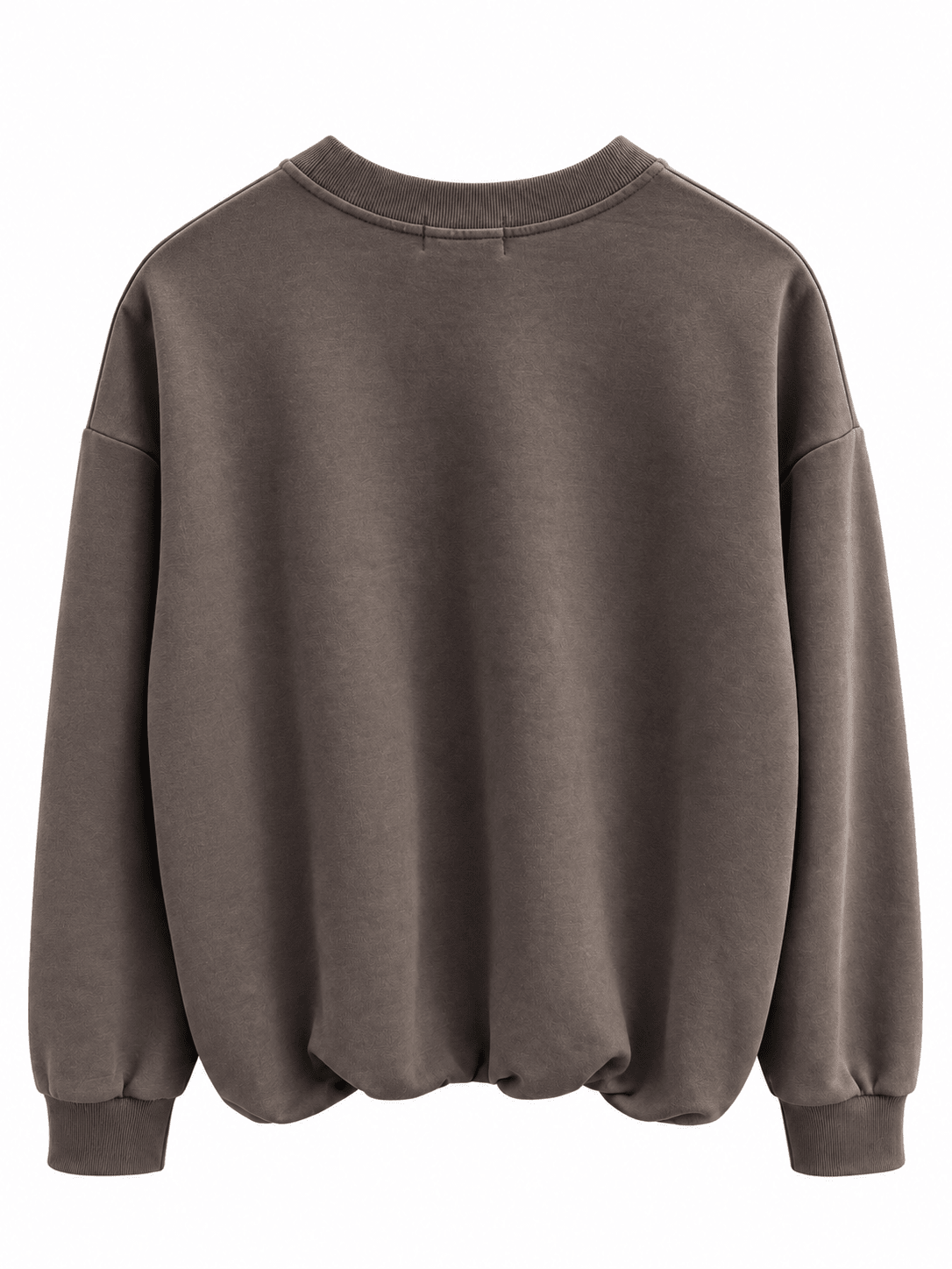 Sweat ample bouffant marron - Léone