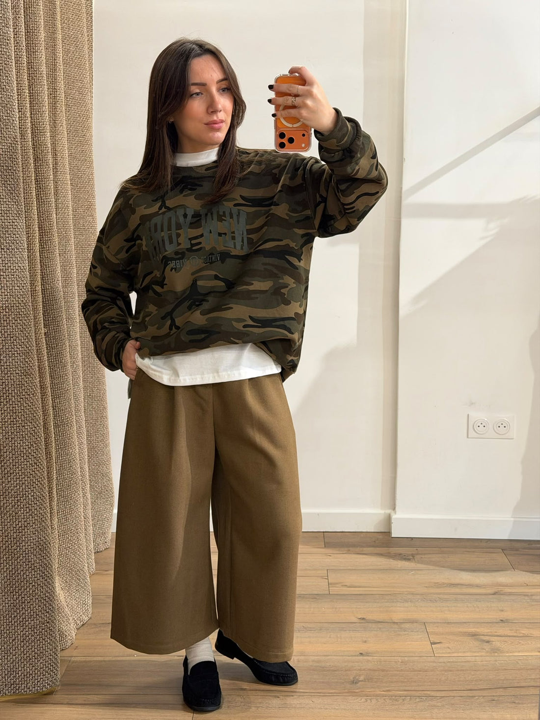 Sweat oversize camouflage - Léone
