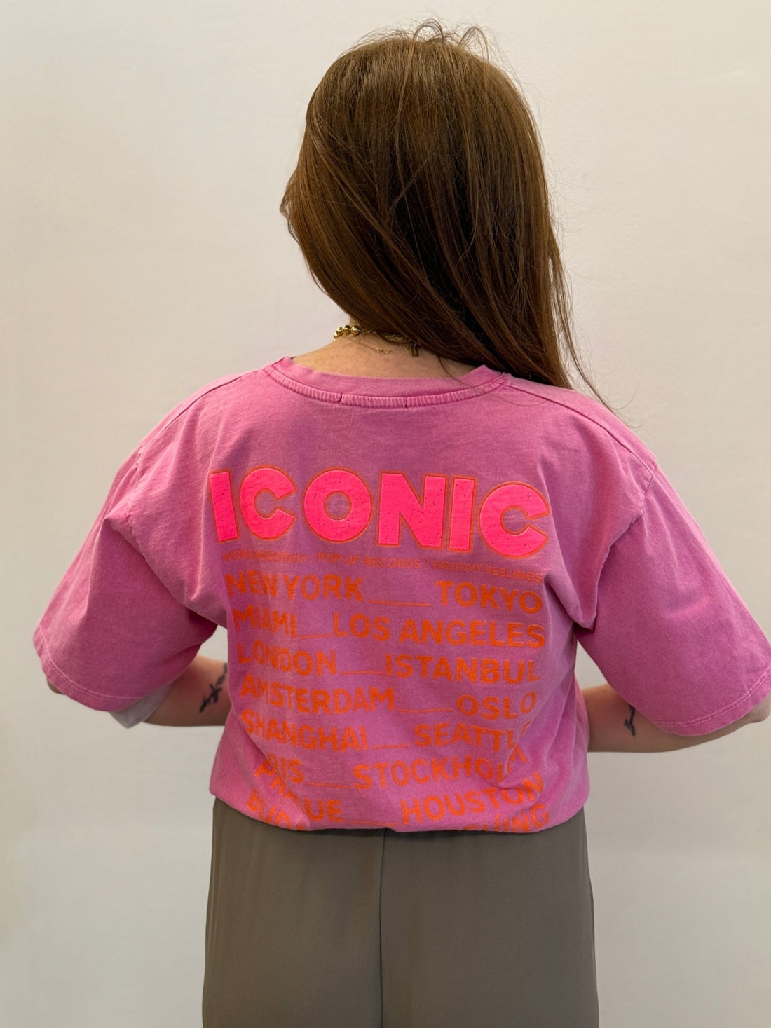 T-shirt Iconic rose - Léone