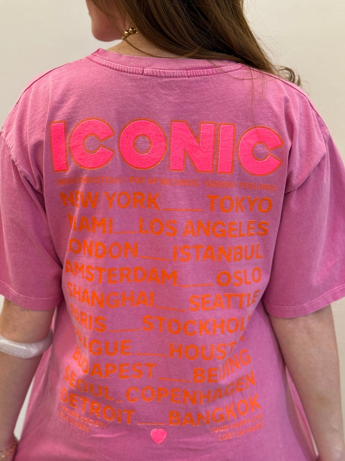 T-shirt Iconic rose - Léone