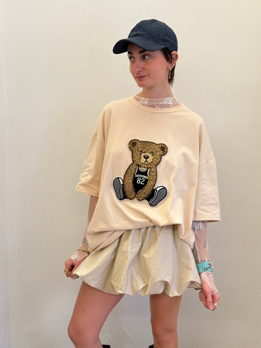 T-shirt Teddy beige - Léone