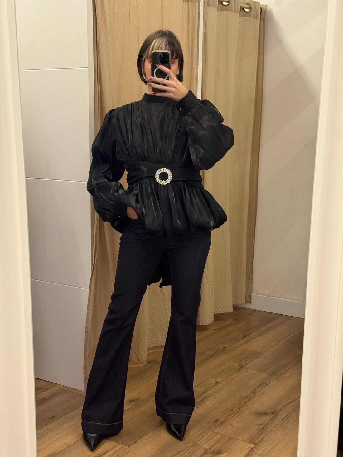 Top claudia noir - Léone