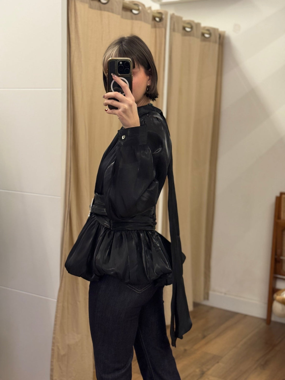 Top claudia noir - Léone