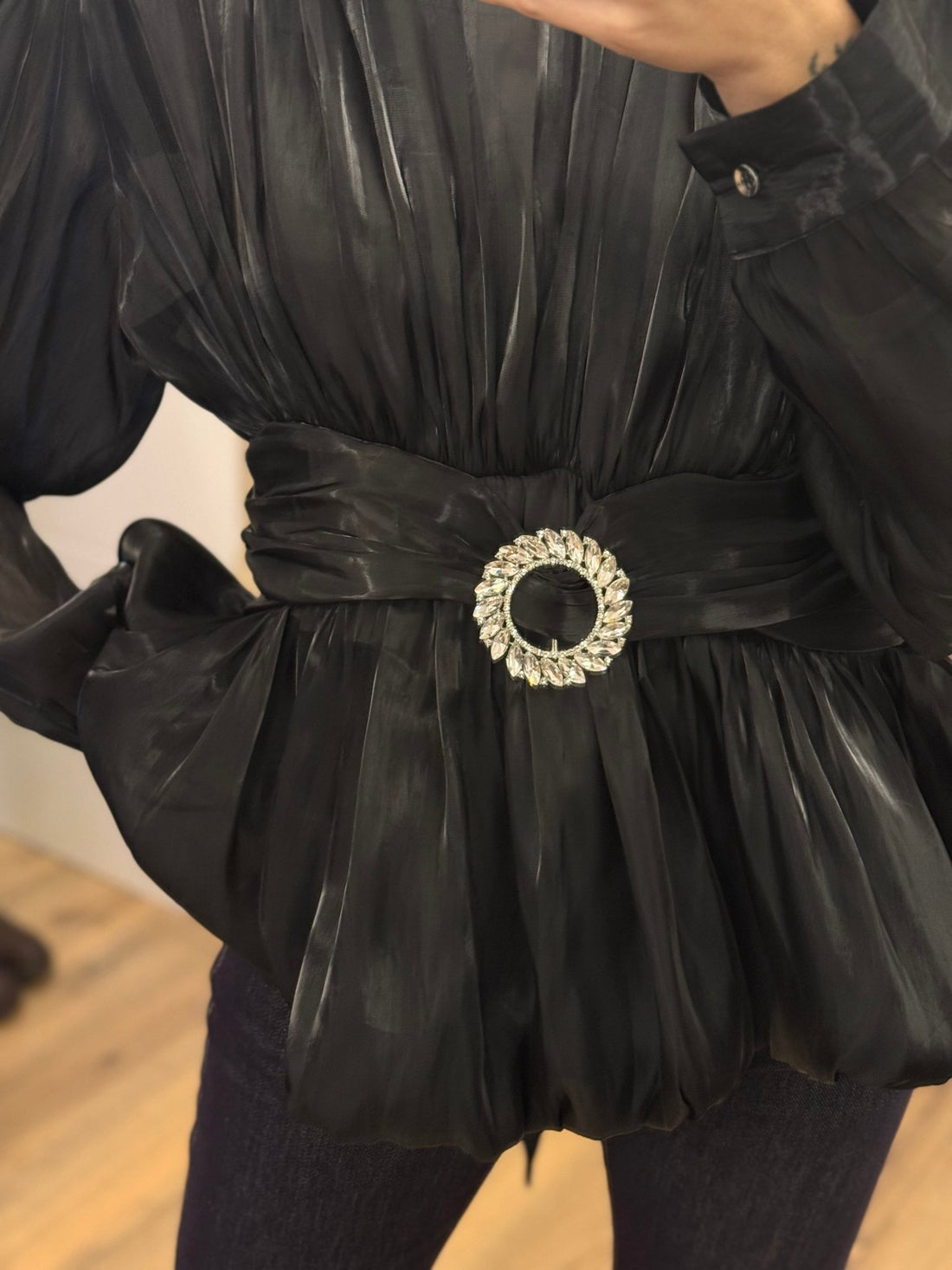 Top claudia noir - Léone