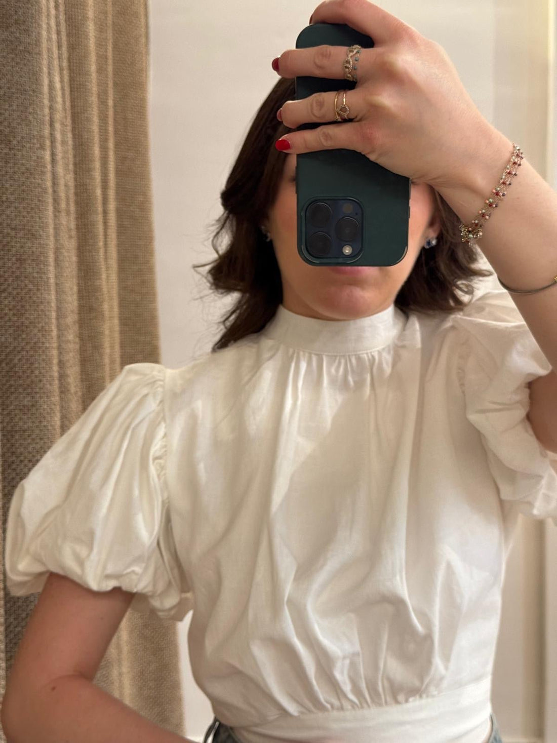 Top dos nu Luna blanc - Léone