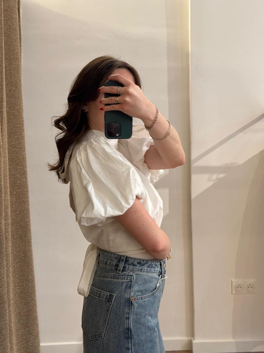 Top dos nu Luna blanc - Léone