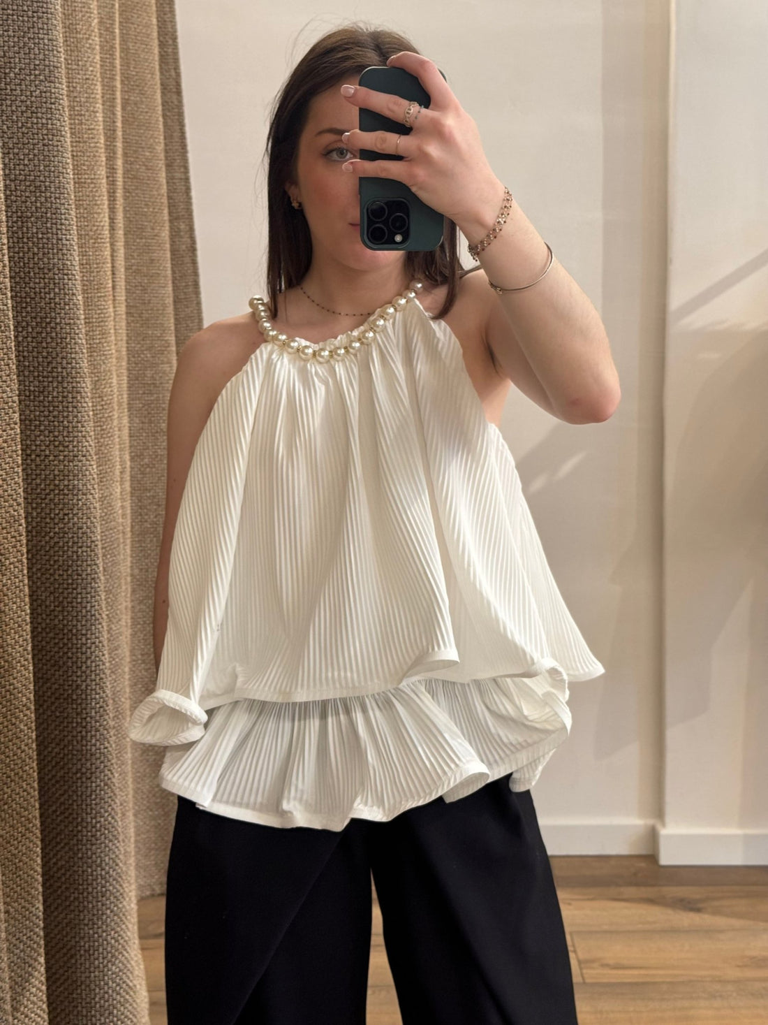 Top esmée blanc - Léone