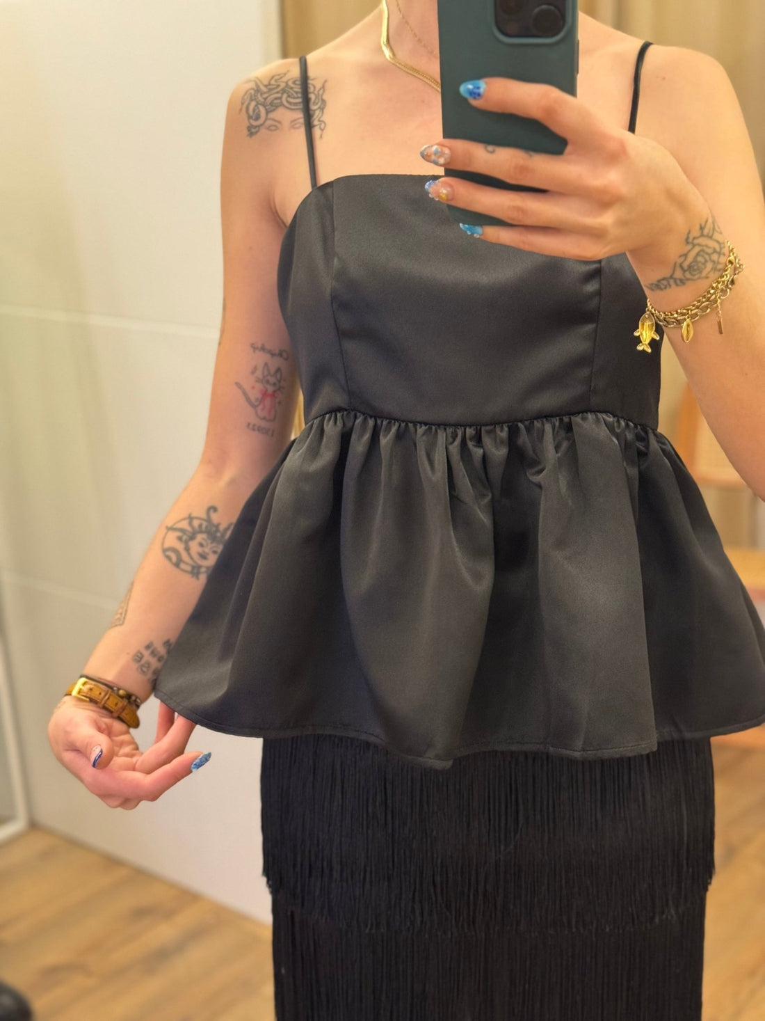 Top Kristy noir - Léone