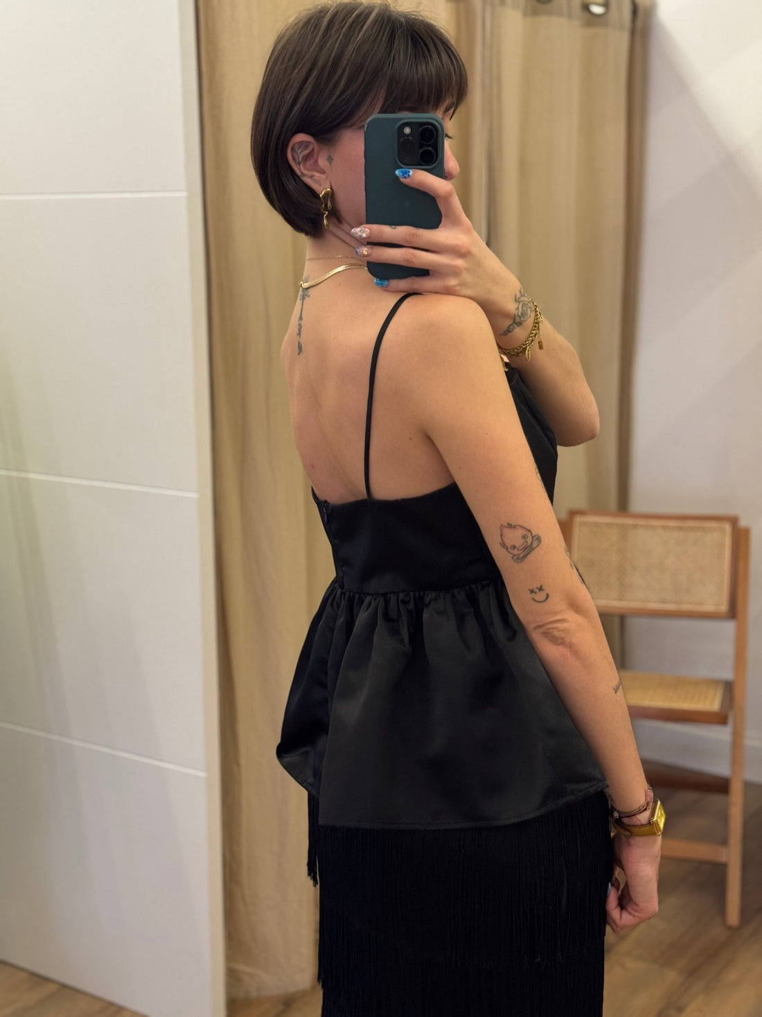 Top Kristy noir - Léone