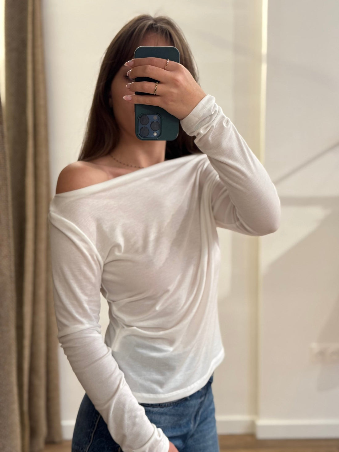 Top Mana blanc - Léone