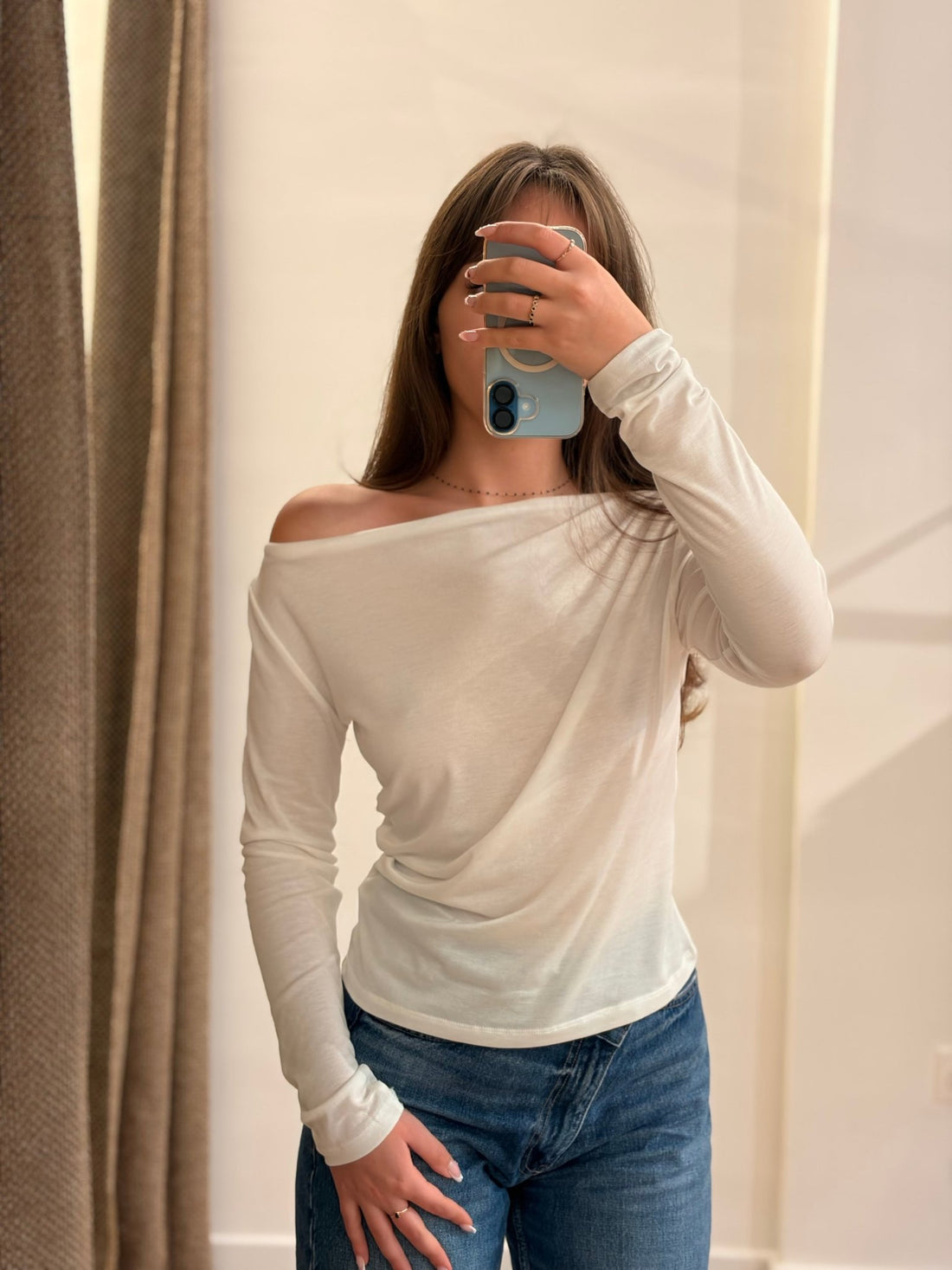 Top Mana blanc - Léone