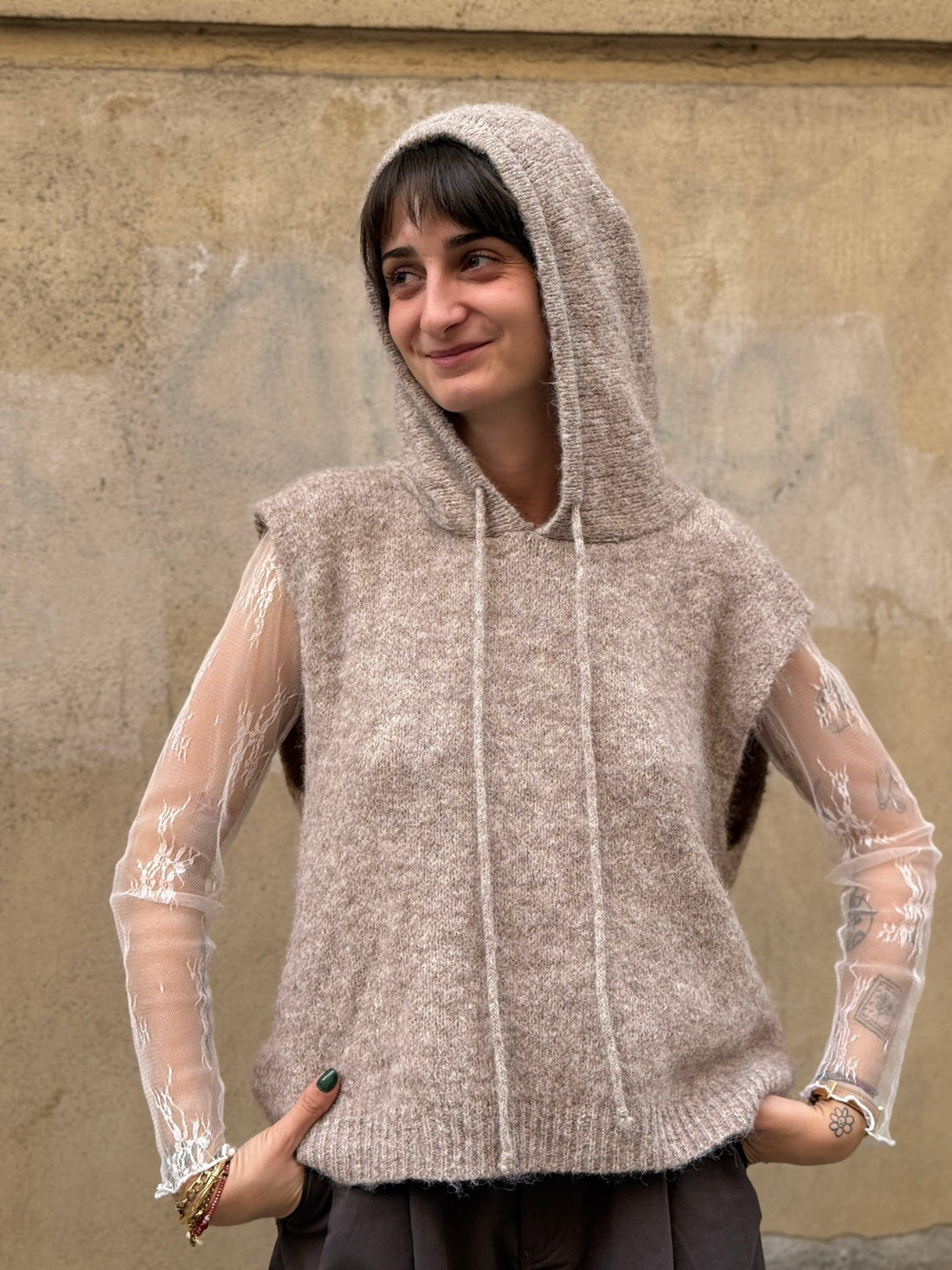 Top Mélodie blanc - Léone