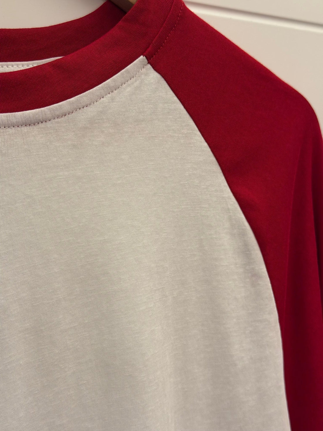 Tshirt baseball rouge - Léone