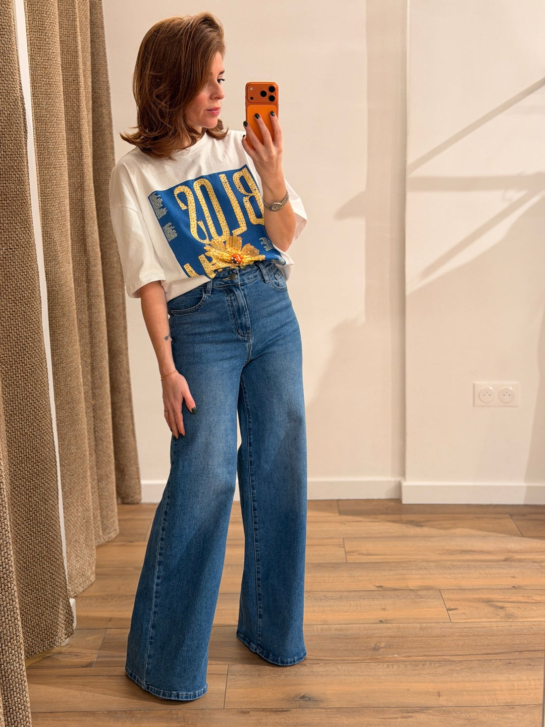 Tshirt Blossom blanc - Léone