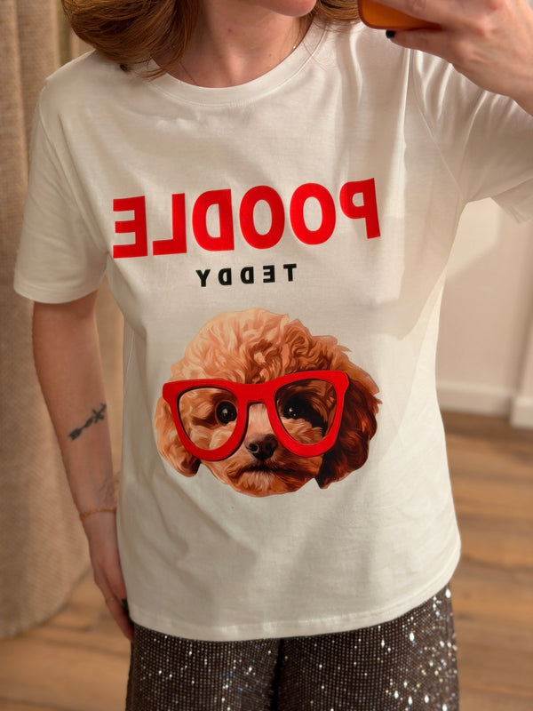 Tshirt Doushka blanc - Léone