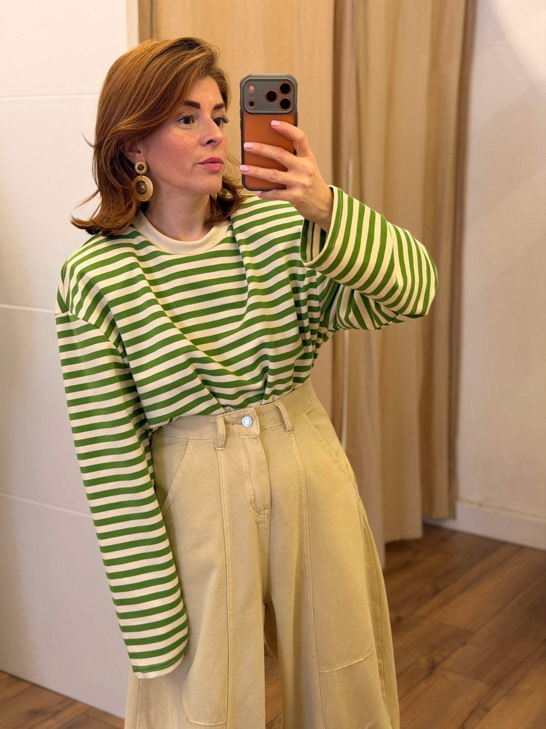 Tshirt Georgy vert - Léone