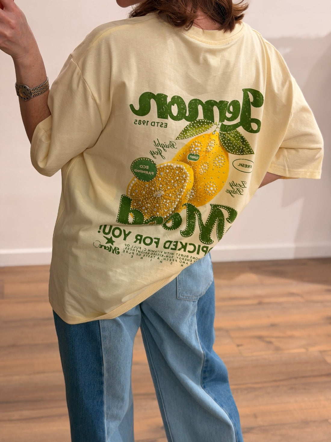 Tshirt Lemon jaune - Léone