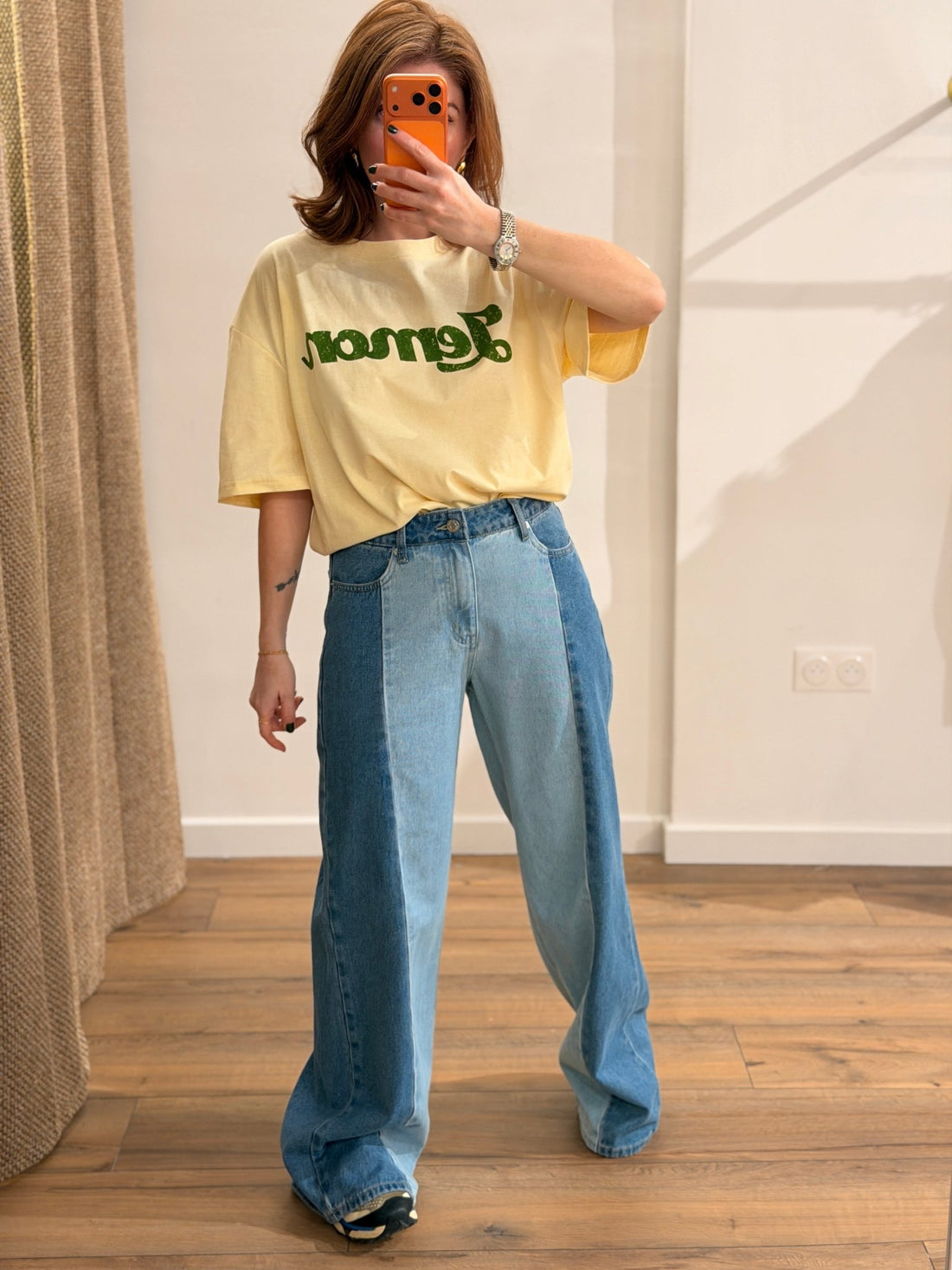 Tshirt Lemon jaune - Léone