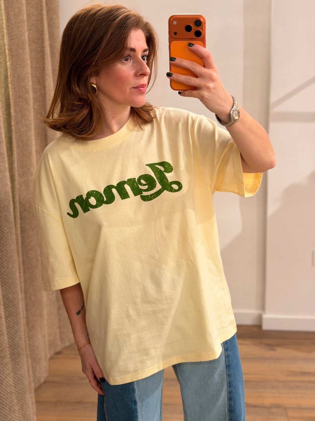 Tshirt Lemon jaune - Léone