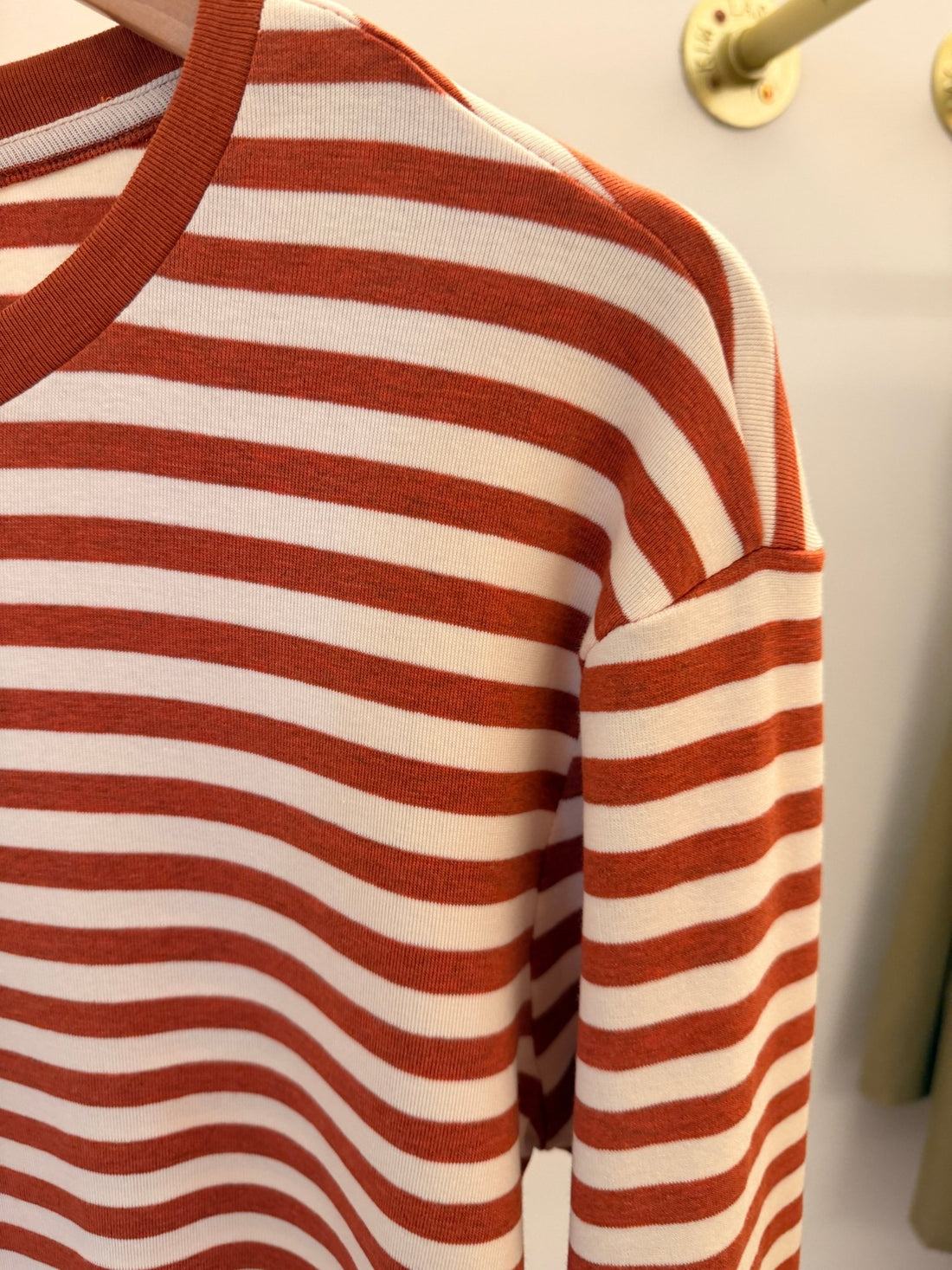 Tshirt mariniere Rio brique - Léone