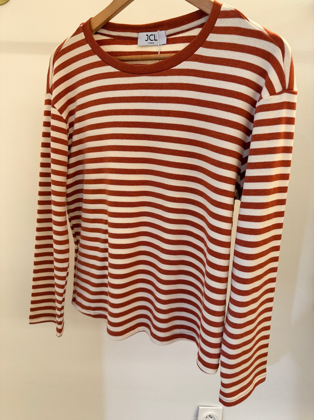 Tshirt mariniere Rio brique - Léone