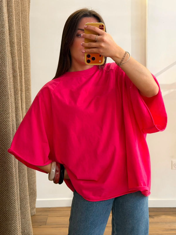 Tshirt Pablo fuschia - Léone