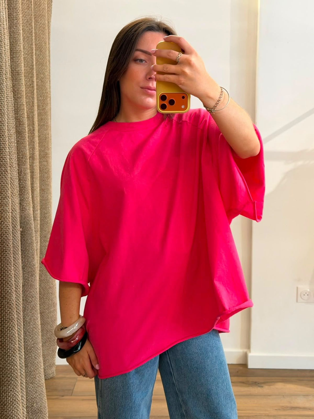Tshirt Pablo fuschia - Léone