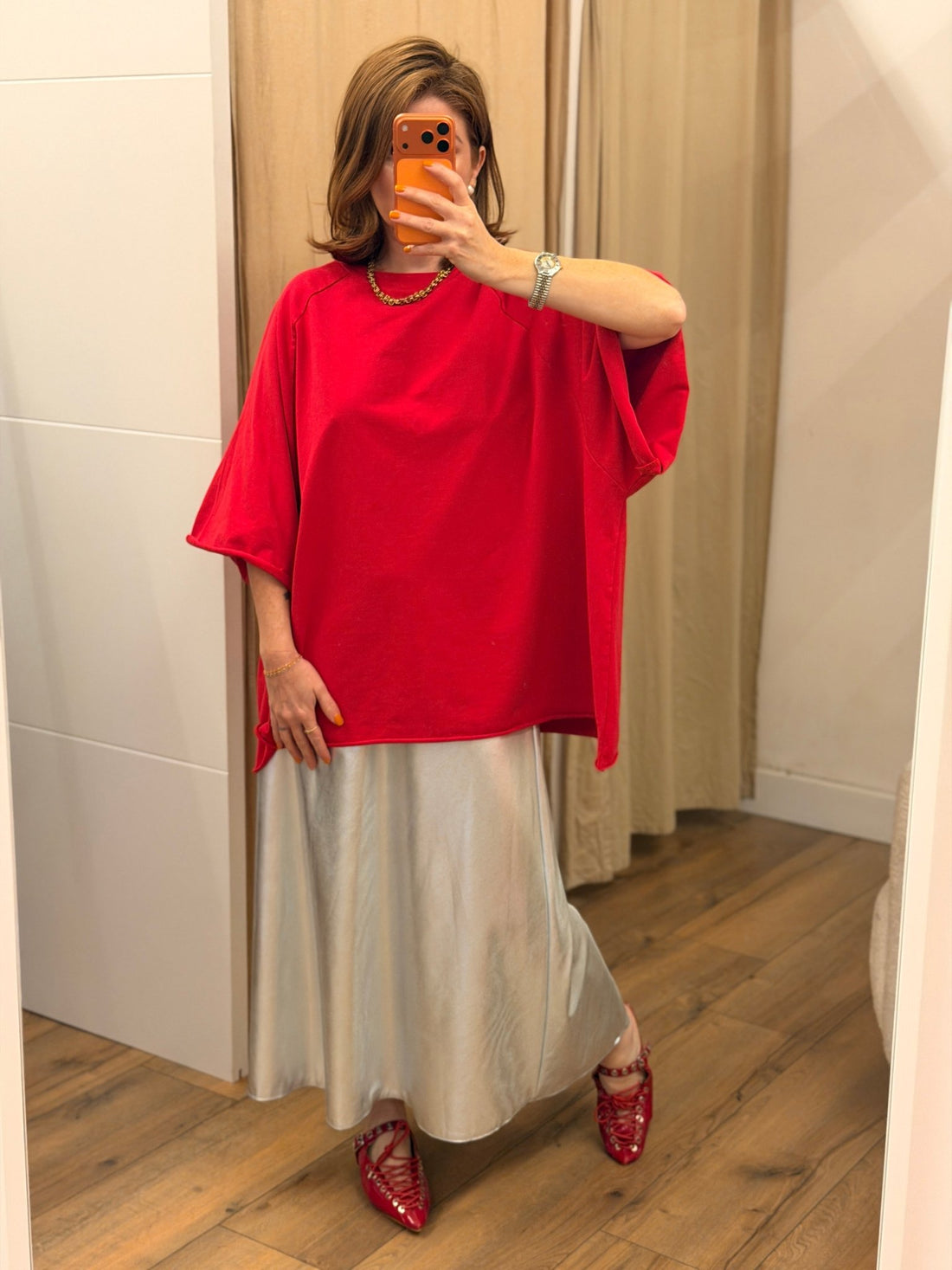 Tshirt Pablo rouge - Léone