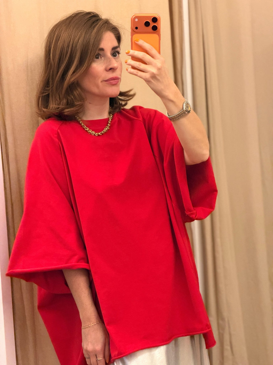 Tshirt Pablo rouge - Léone