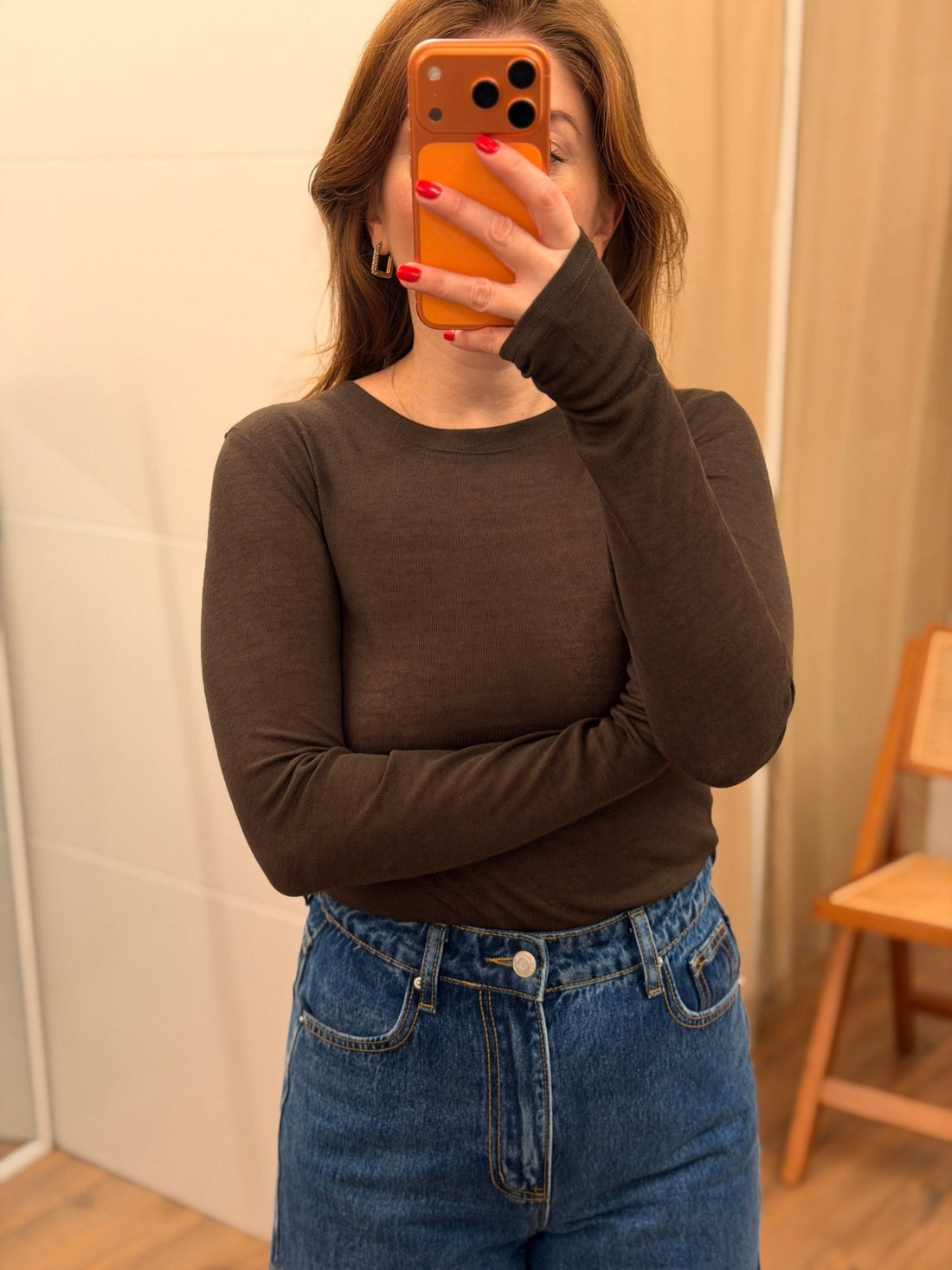 Tshirt purple choco - Léone