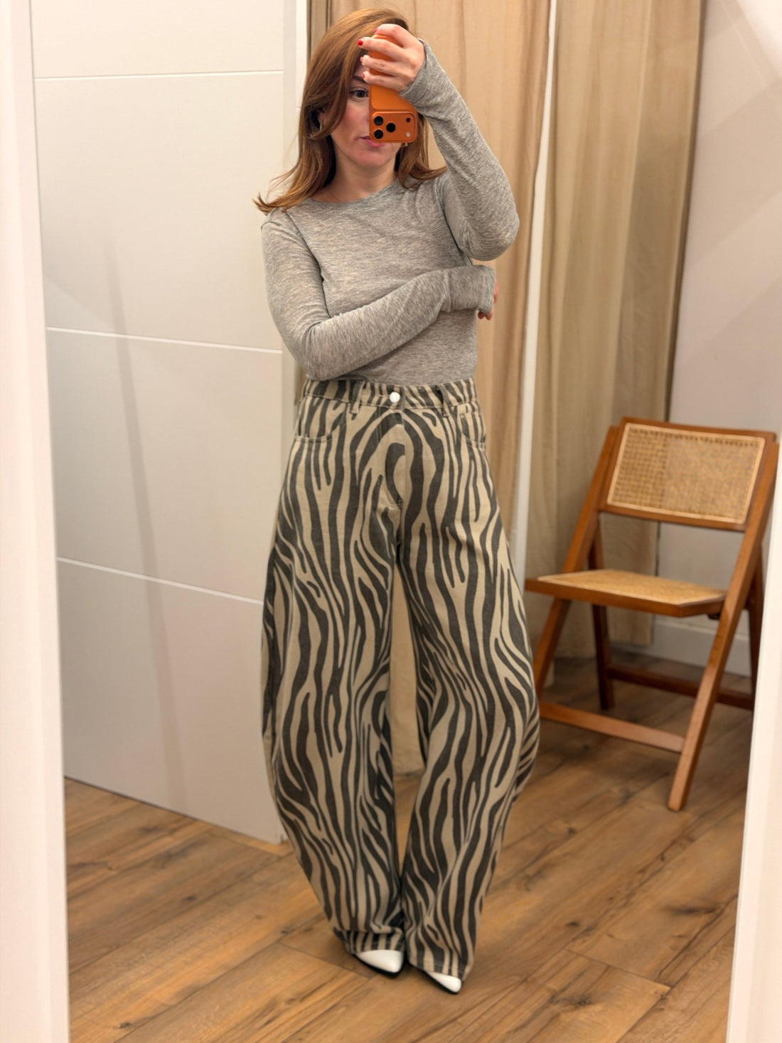 Tshirt purple gris - Léone