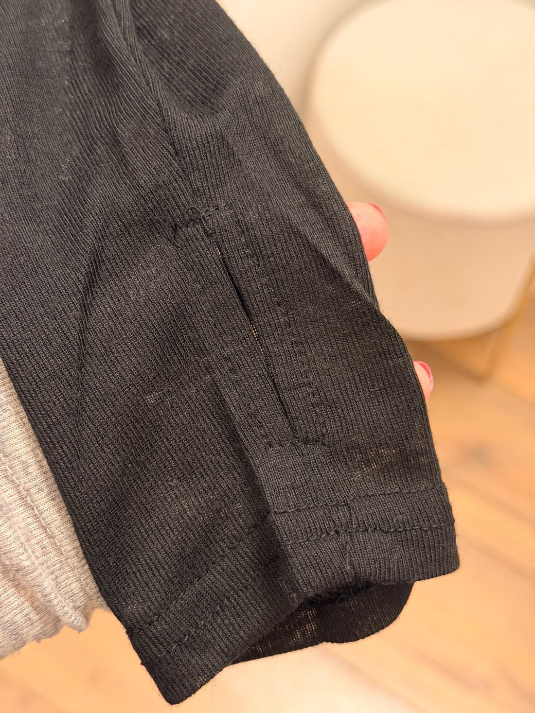 Tshirt purple noir - Léone