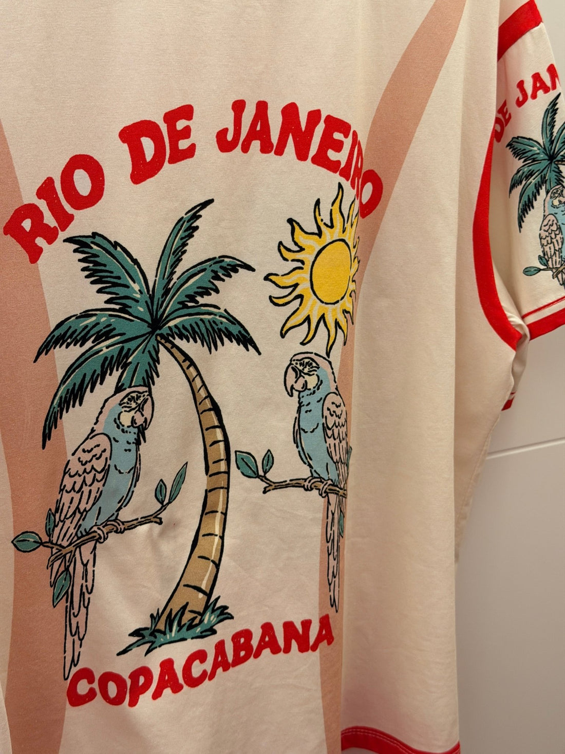 Tshirt rouge Rio - Léone