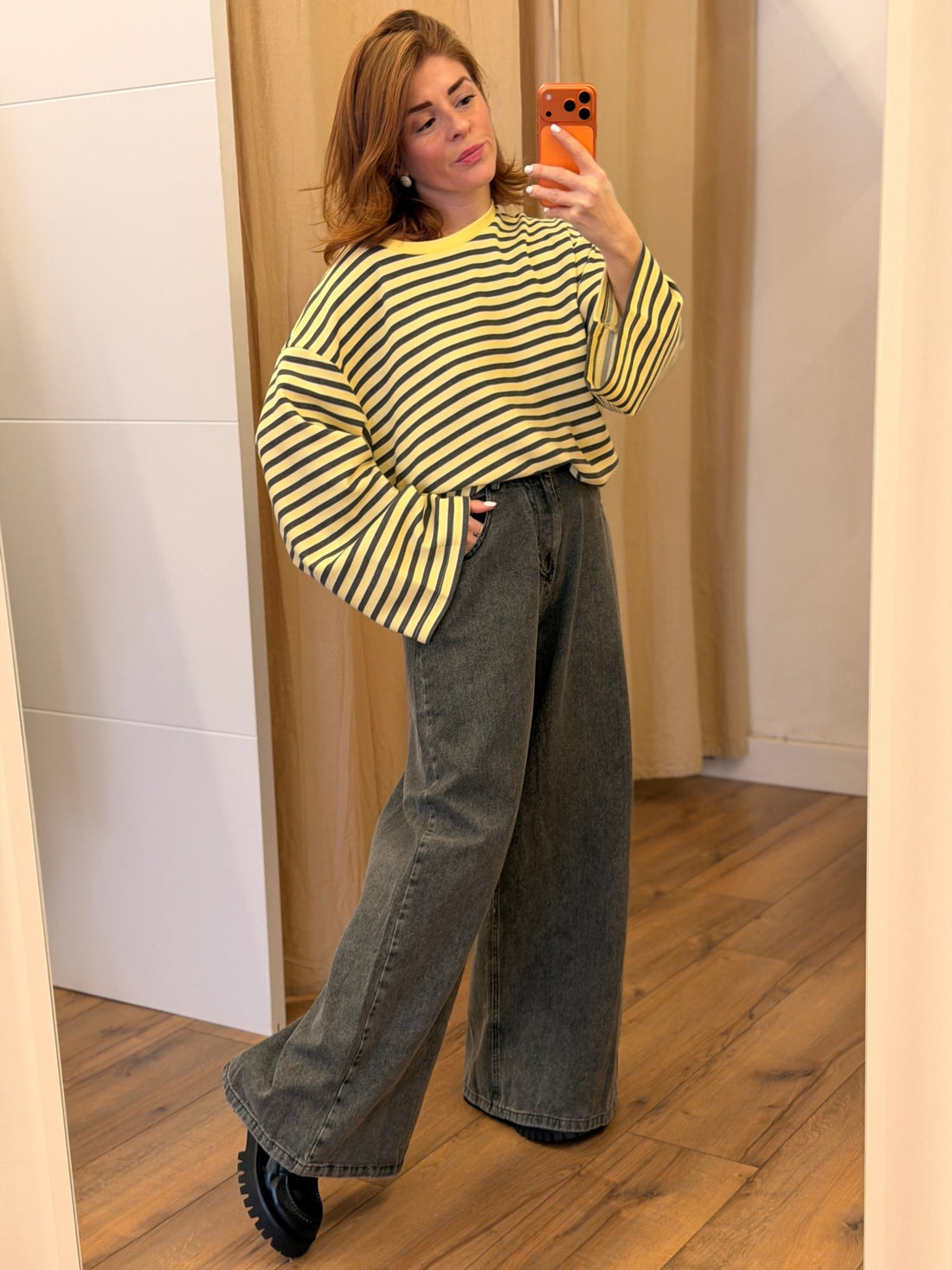 Tshirt Simonetta jaune - Léone