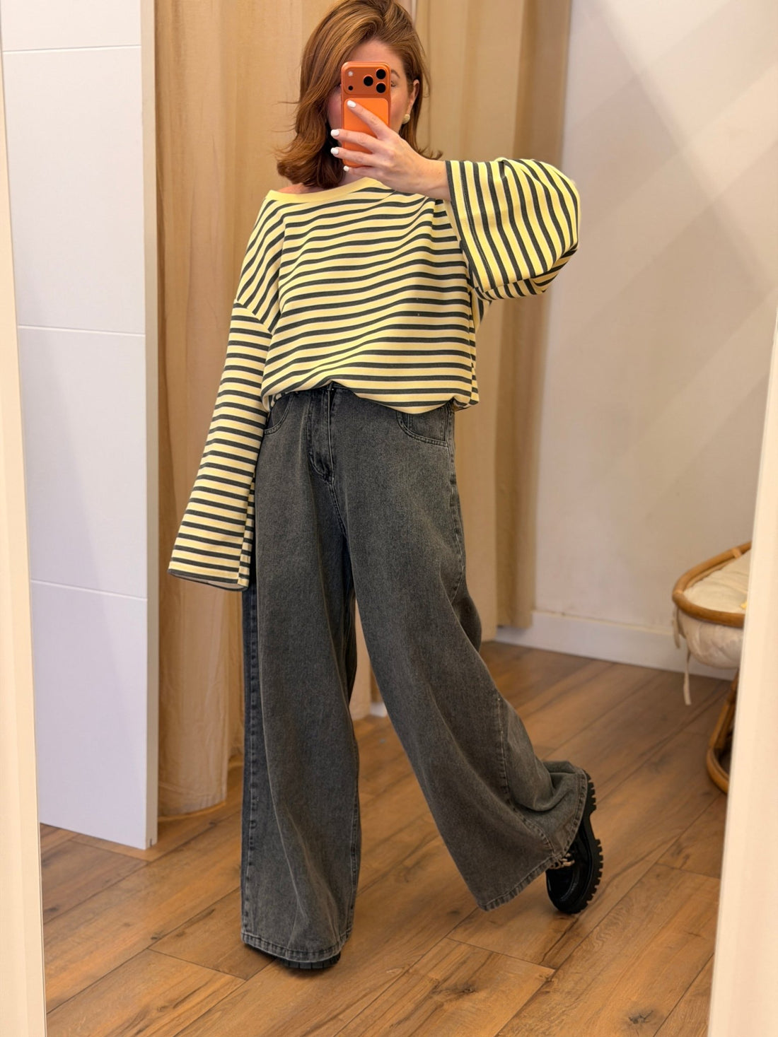 Tshirt Simonetta jaune - Léone