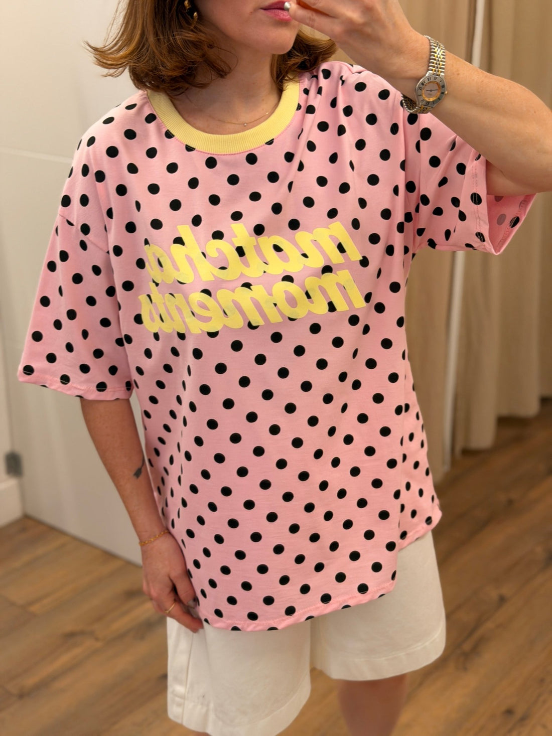 Tshirt Vanina rose - Léone