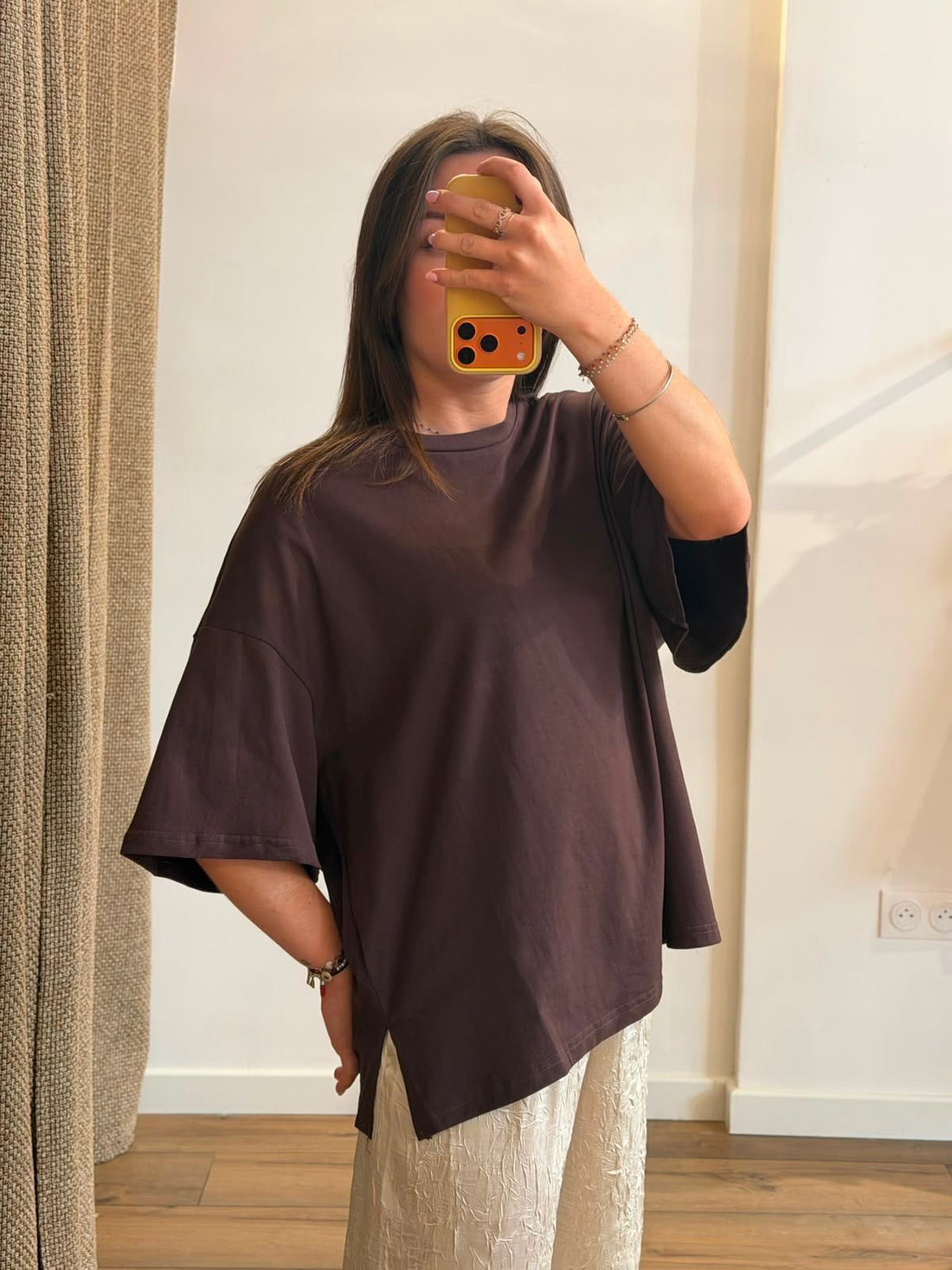 Tshirt Westy choco - Léone