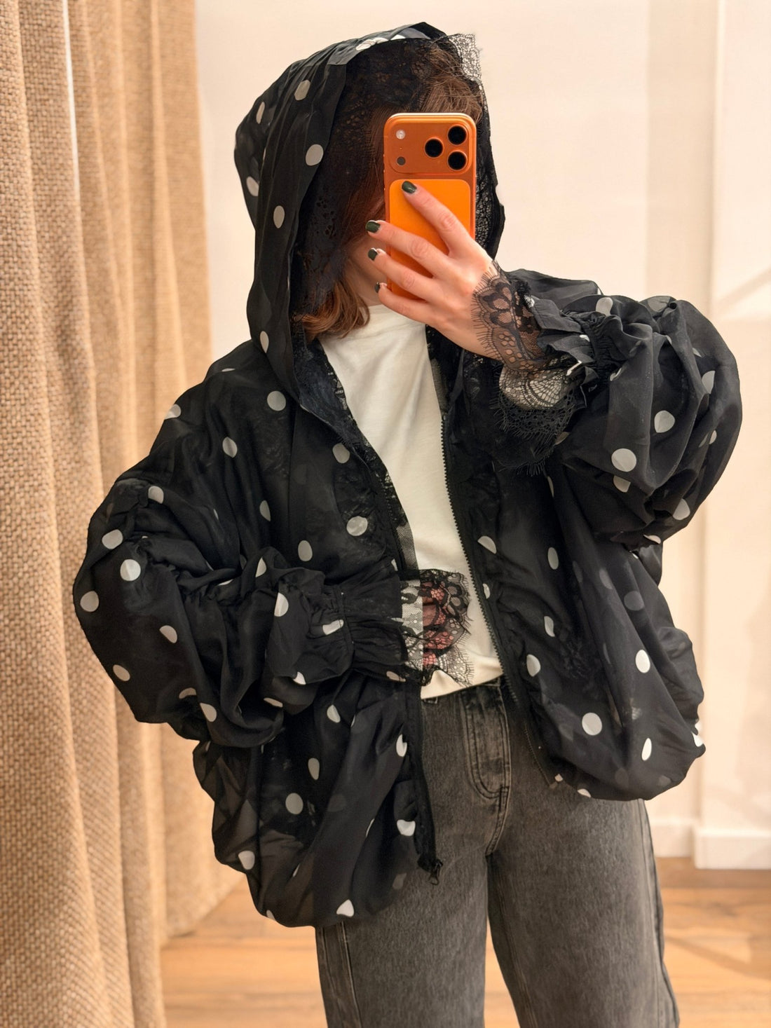 Veste a pois Candy - Léone