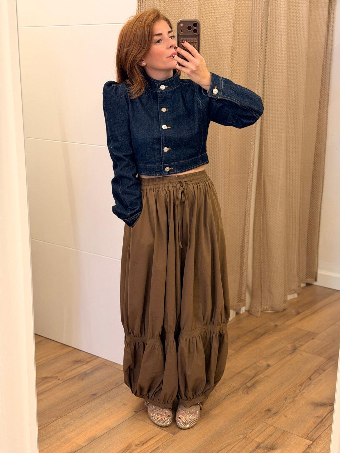 Veste en jean Alicia - Léone