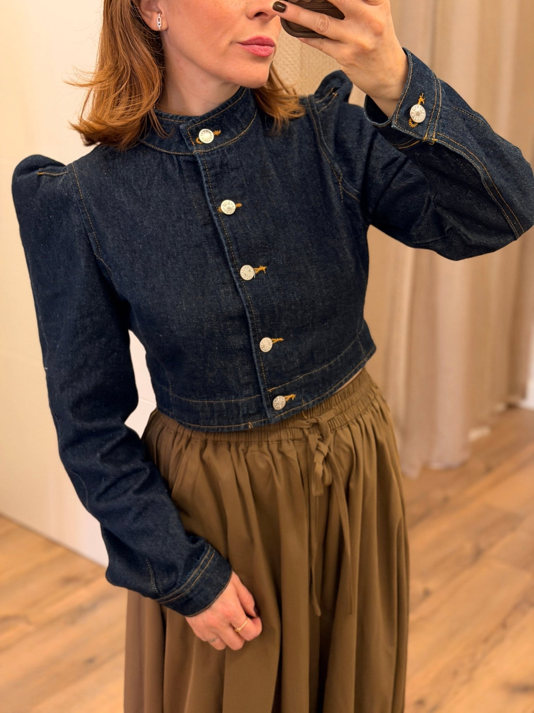 Veste en jean Alicia - Léone