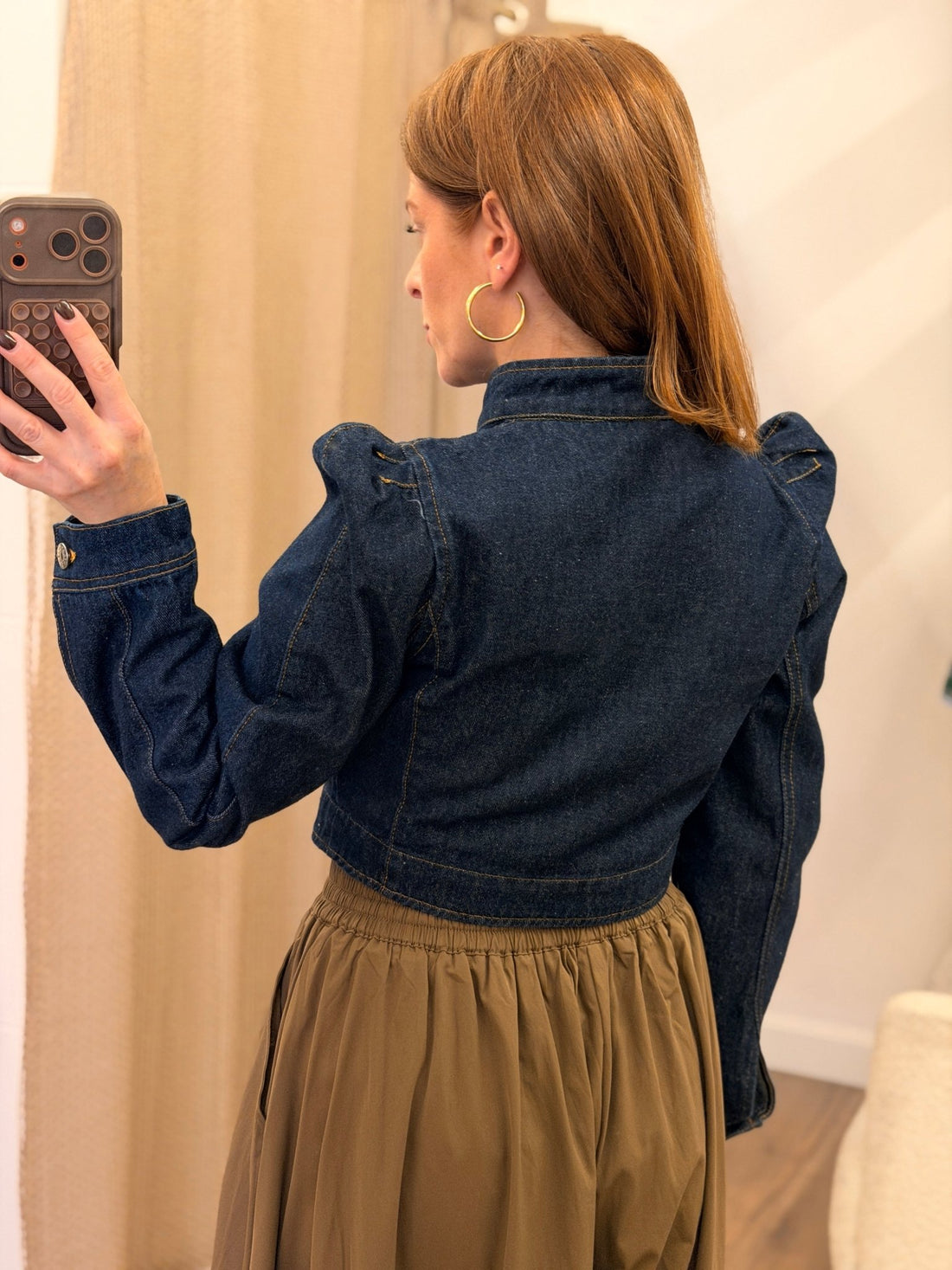 Veste en jean Alicia - Léone
