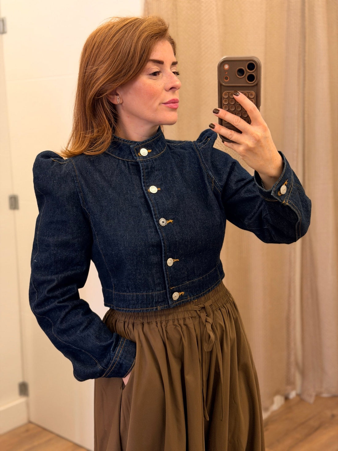Veste en jean Alicia - Léone