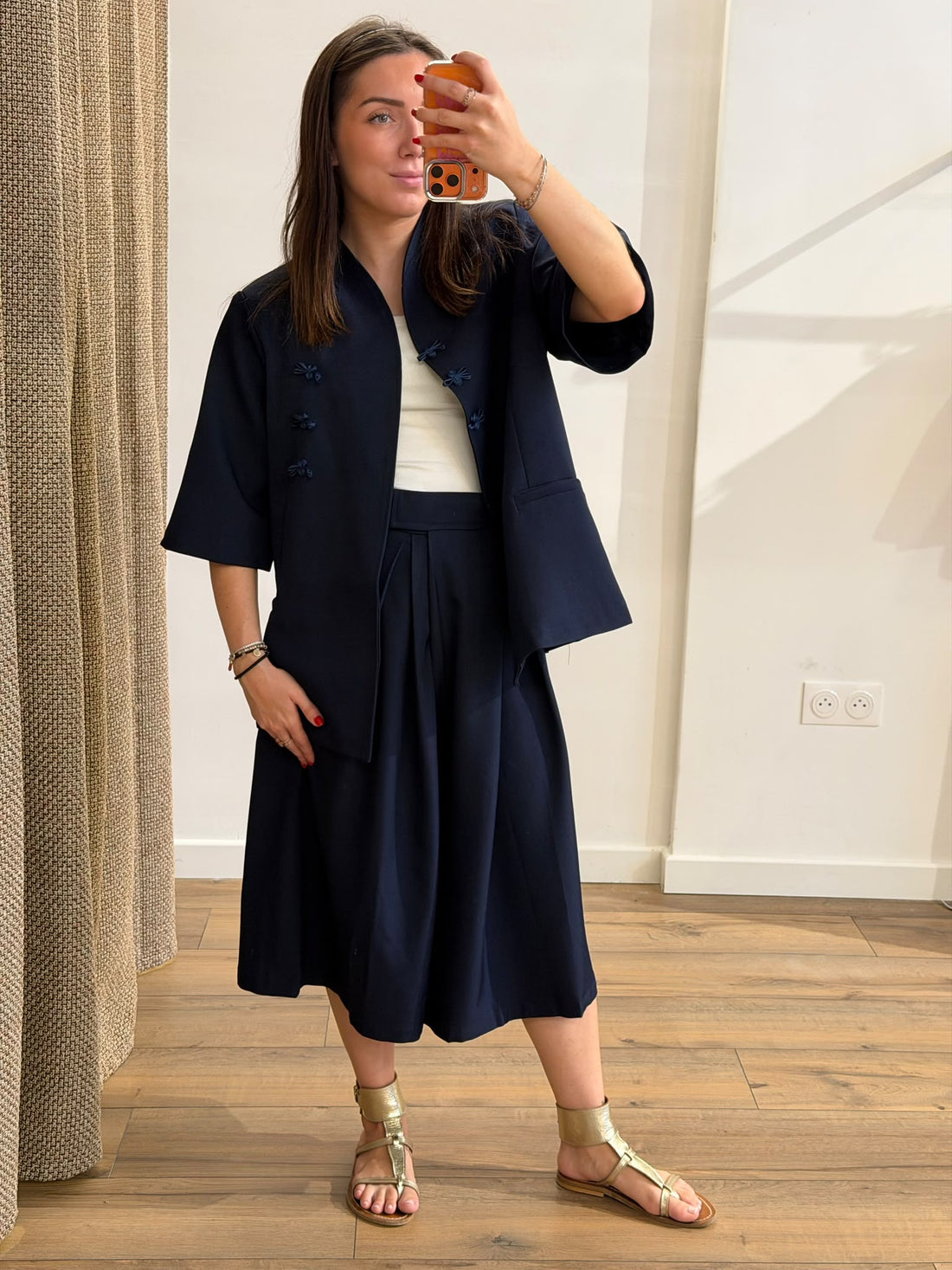 Veste Krylin marine - Léone