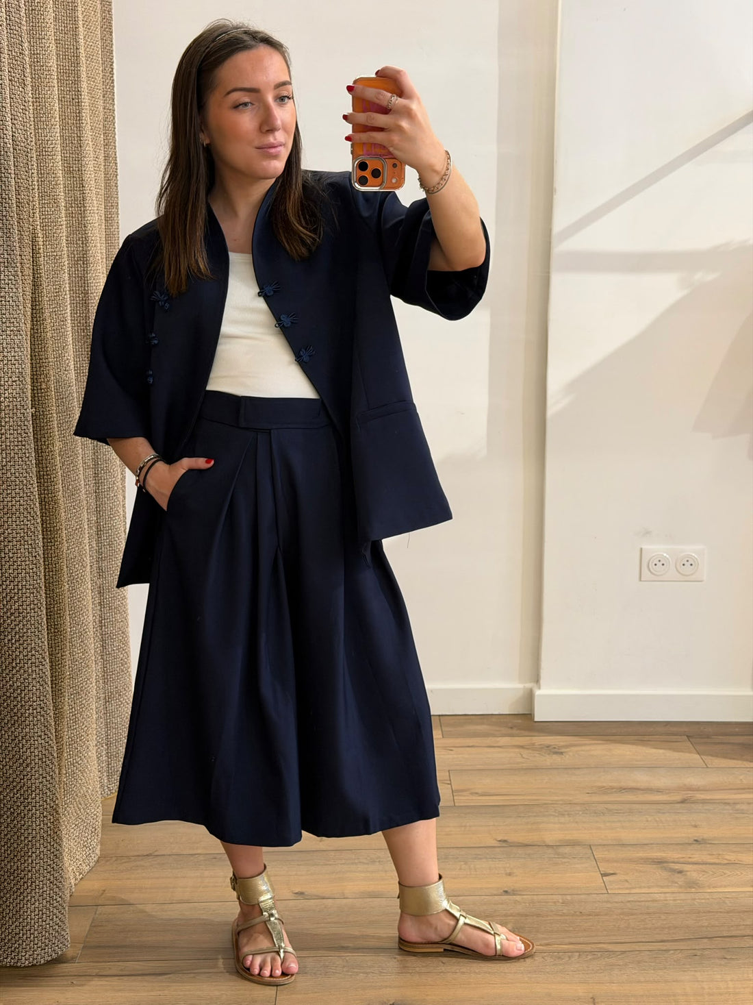 Veste Krylin marine - Léone