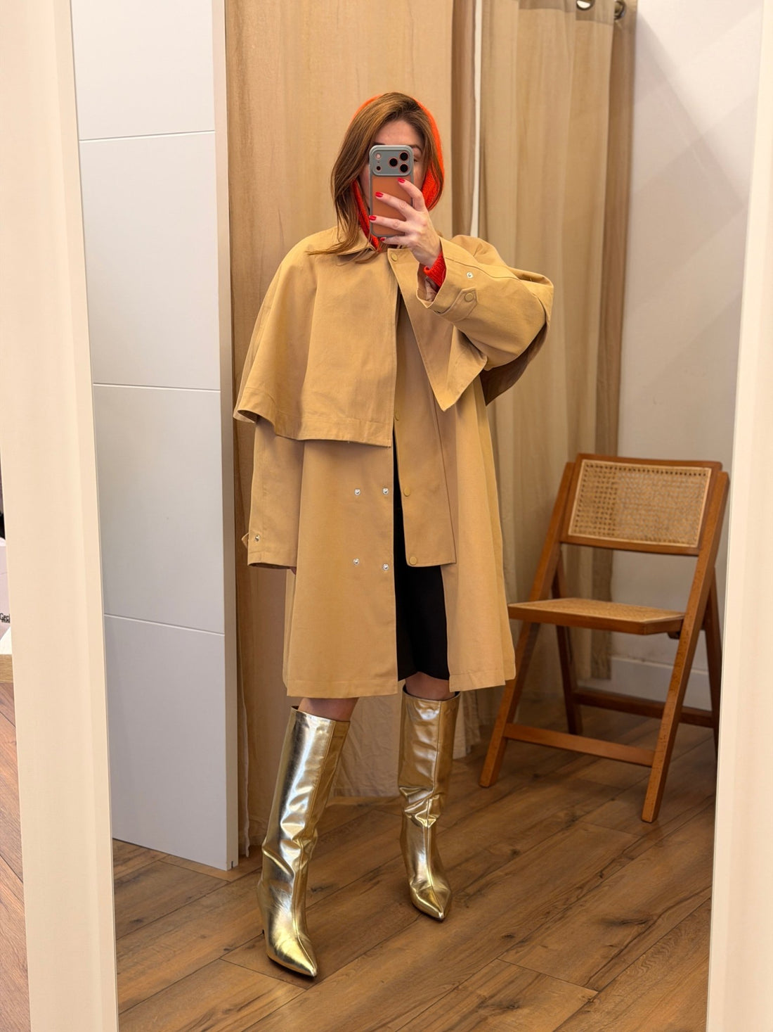 Veste lova beige - Léone