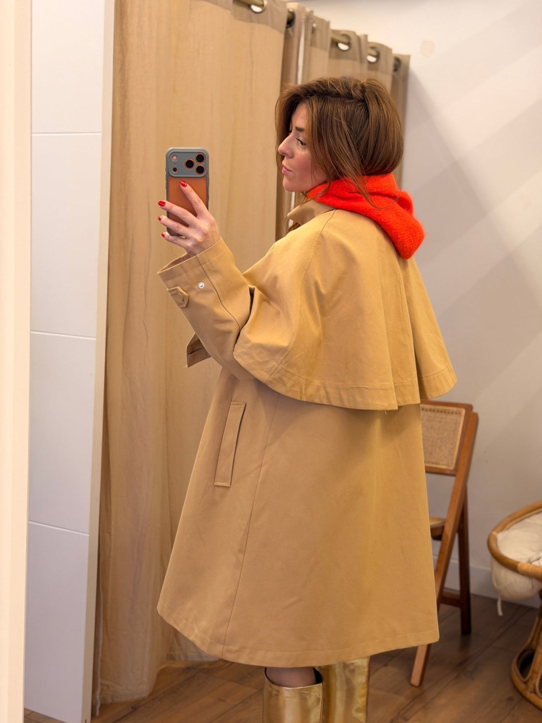 Veste lova beige - Léone