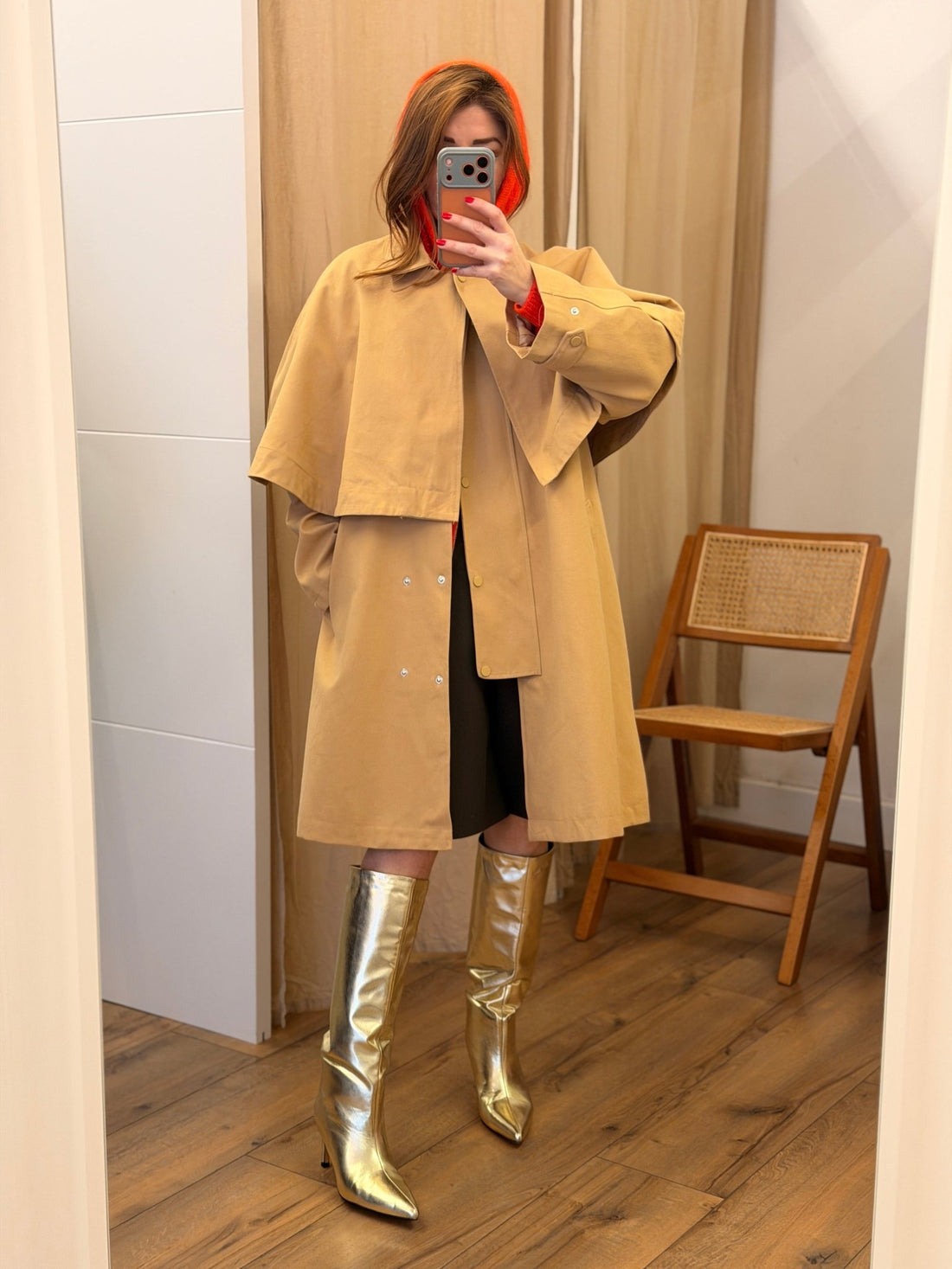 Veste lova beige - Léone